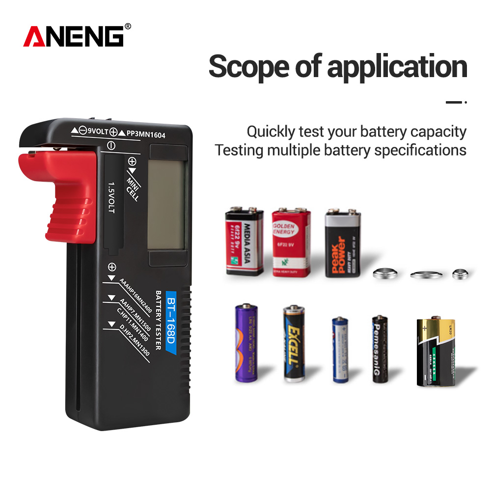 Diy Electronics Test Equipment - ANENG BT-168/ BT-168D Cyfrowy Tester Pojemności