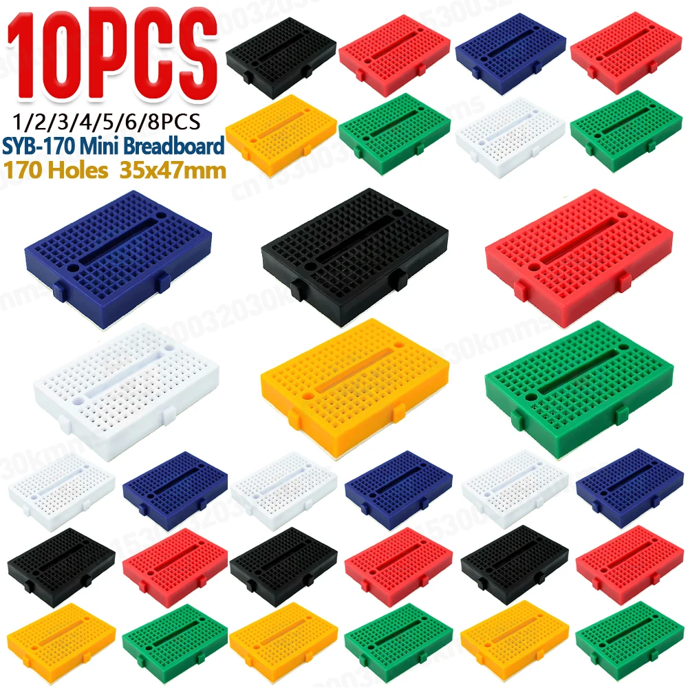 Diy Electronics Breadboard - 1-10 sztuk SYB-170 Mini prototypowa płytka