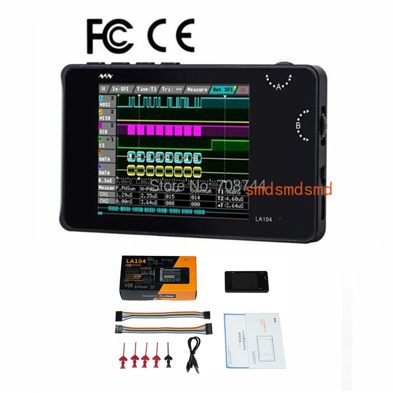 Oscilloscope Dso Mini - LA104 Mini DSO Cyfrowy Analizator Logiczny