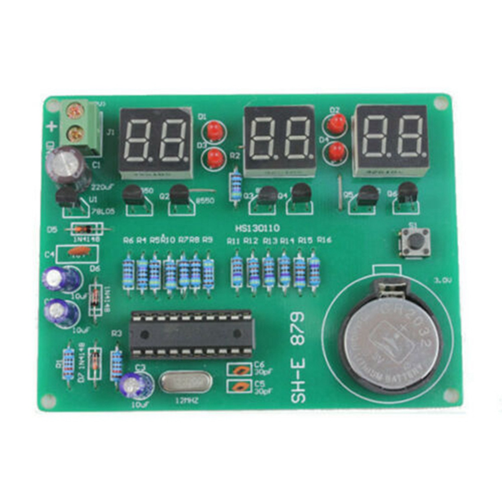 Diy Electronics Flux - 【WYDAWNOSTNIE PUBLIKOWANY】3 Zestawy AT89C2051 6-cyfrowy wyświetlacz