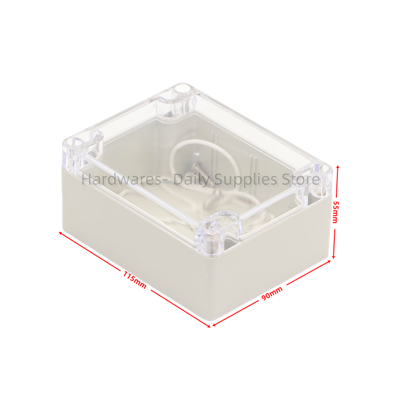 Diy Box Electronics Mall - 1 szt. 115x90x55mm wodoodporna obudowa z