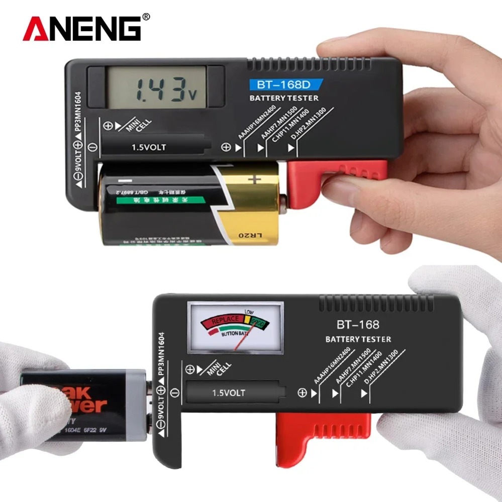 Diy Electronics Test Equipment - Tester Baterii ANENG BT-168/ BT-168D Cyfrowy