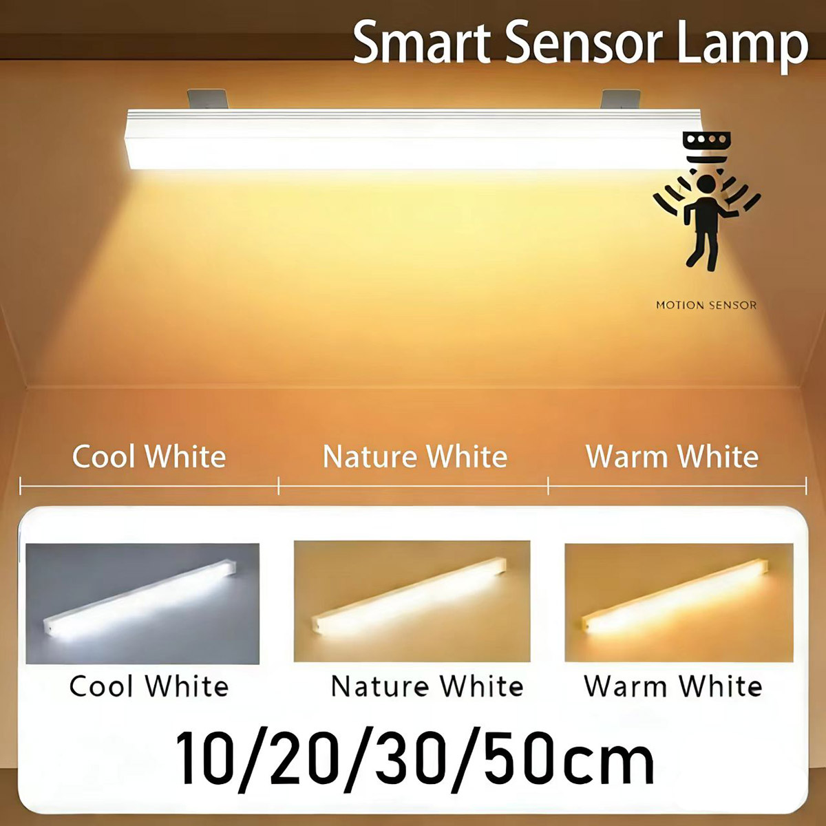 Ldr Light Sensor - Akumulatorowa listwa LED z czujnikiem ruchu