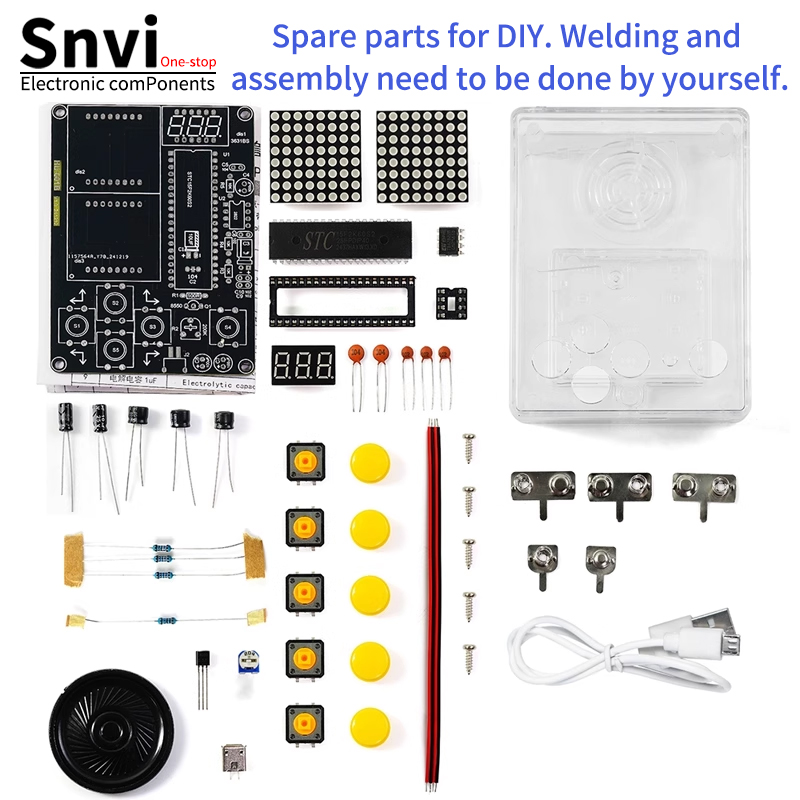 Diy Box Electronics Mall - Zestaw do samodzielnego montażu konsoli do