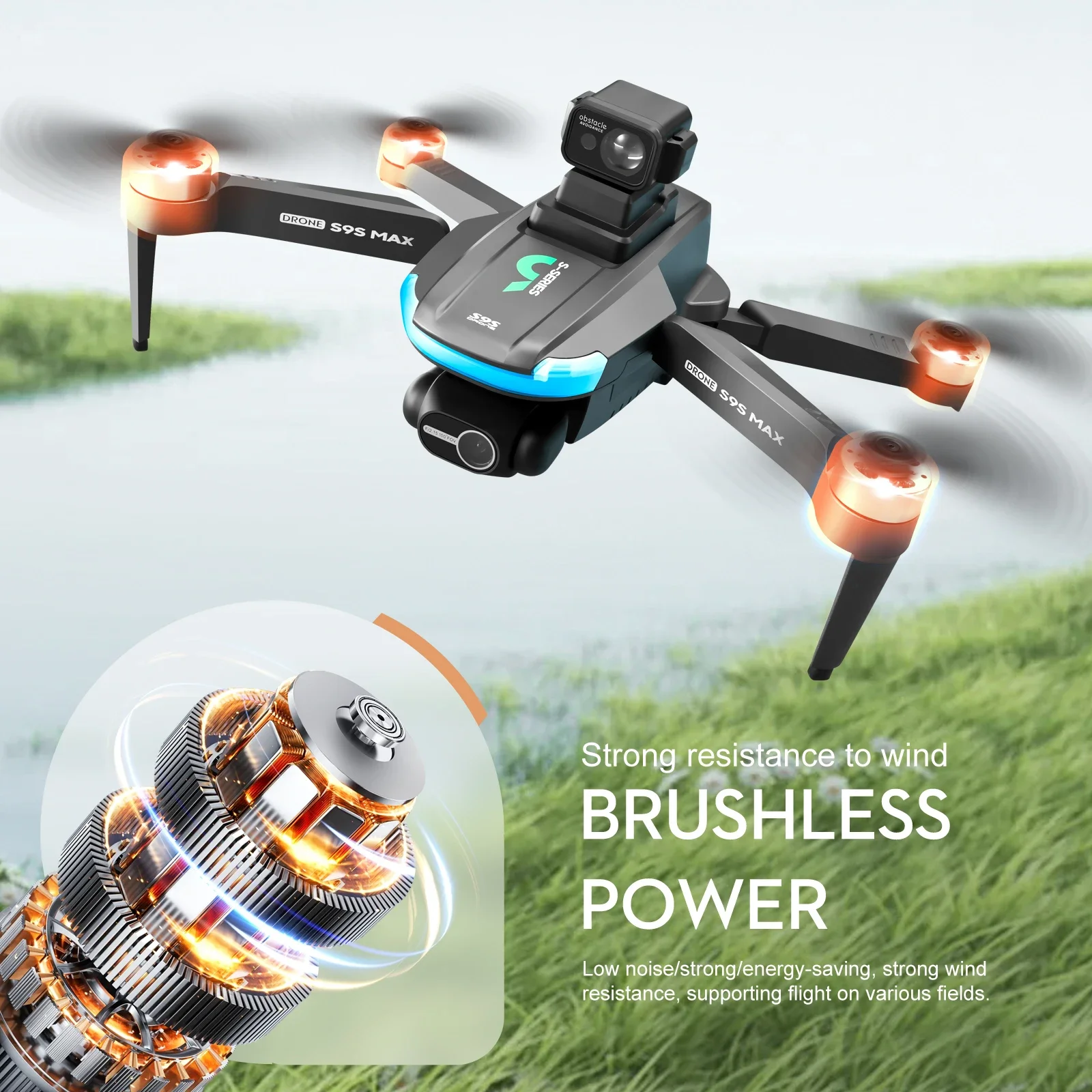 NOWOŚĆ S9S MAX MINI Drone 4K 2 – Diy Rc Electronics recenzja i cena