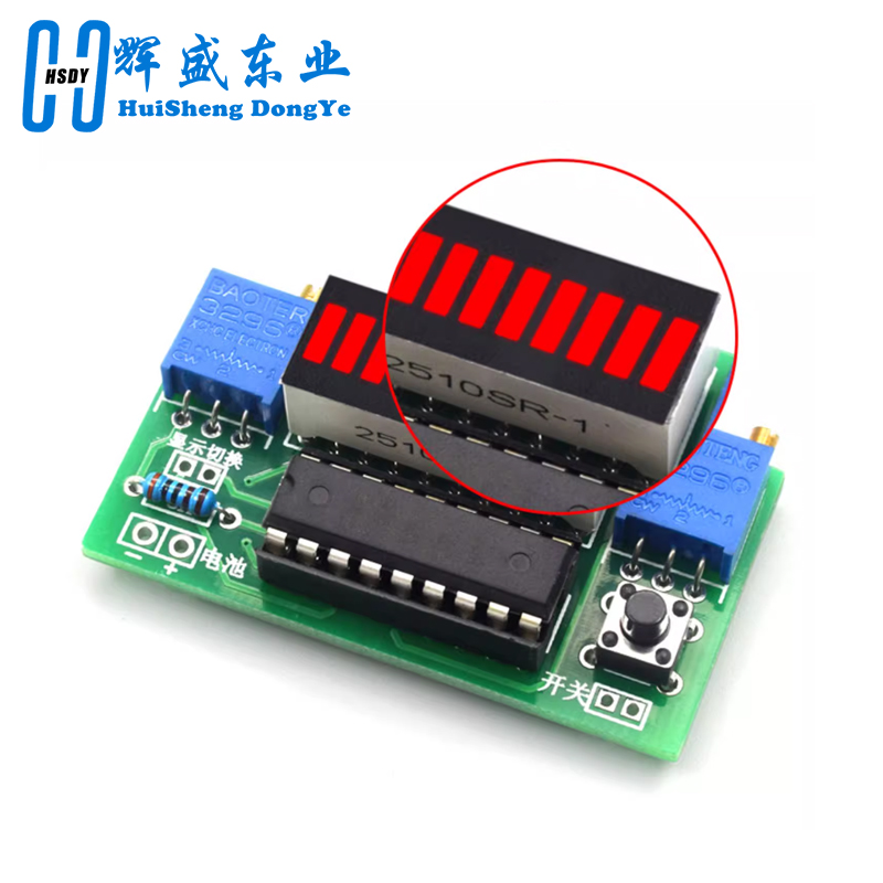 LM3914 10-segmentowy moduł wsk – Diy Electronics Test Equipment recenzja i cena