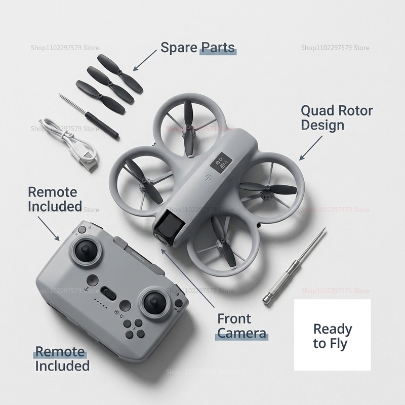 Mini Dron z Kamerą 8K HD FPV S – Diy Rc Electronics recenzja i cena