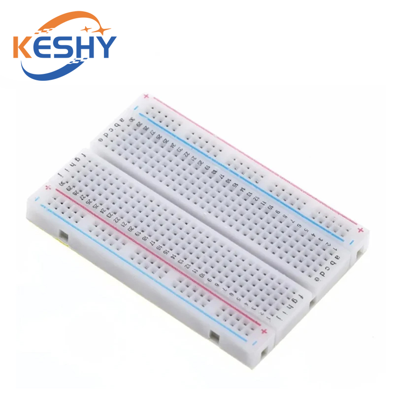 400 punktów wiązania bez lutow – Diy Electronics Breadboard recenzja i cena