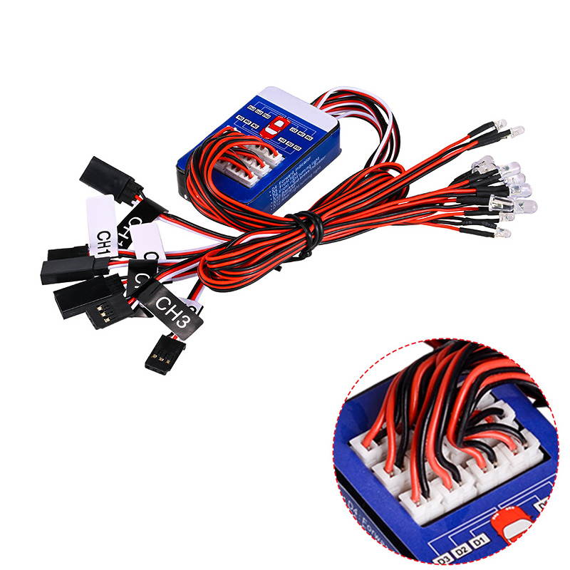 Zestaw oświetlenia RC 12 LED,  – Diy Rc Electronics recenzja i cena