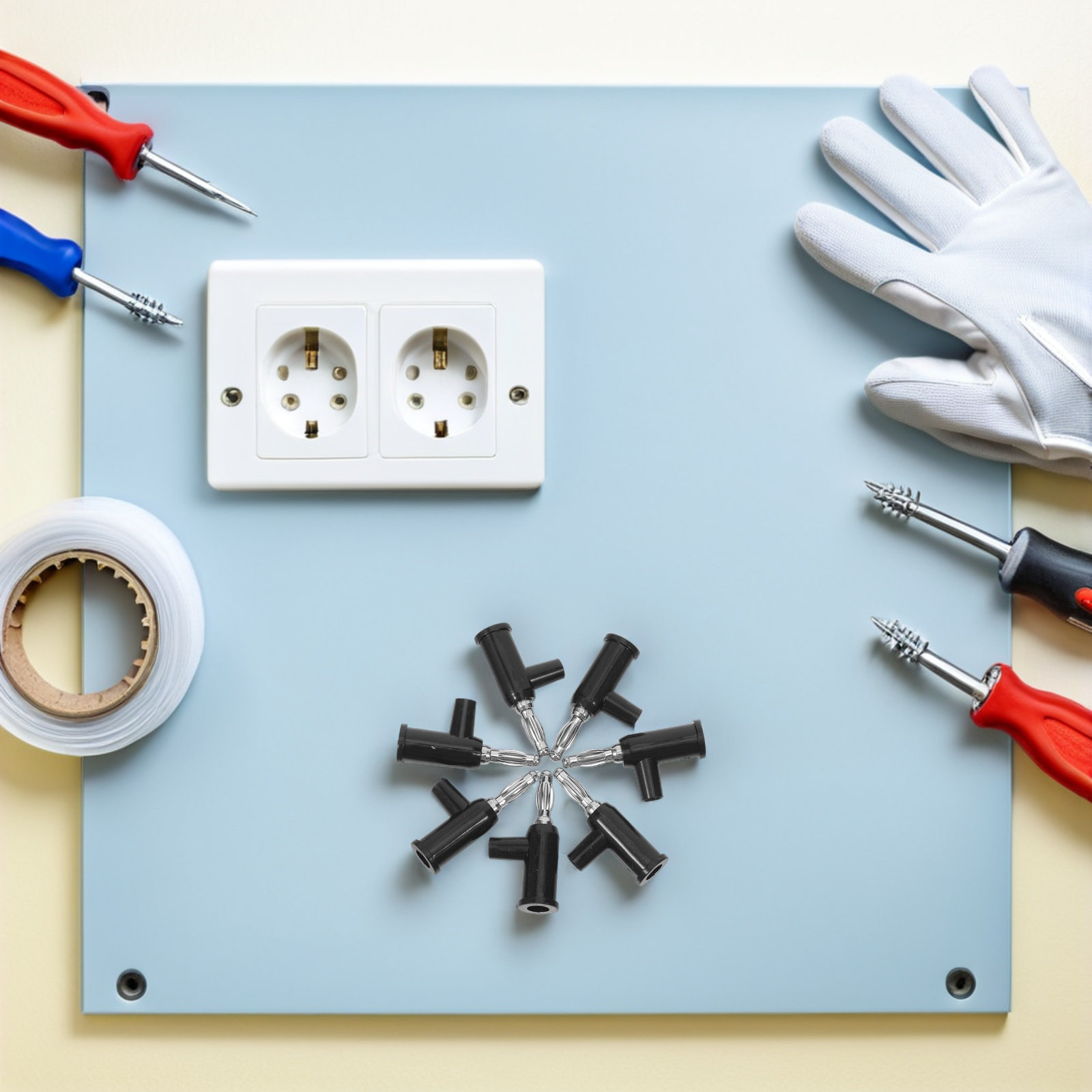 20 szt. Złącze bananowe z bocz – Diy Electronics Test Equipment recenzja i cena