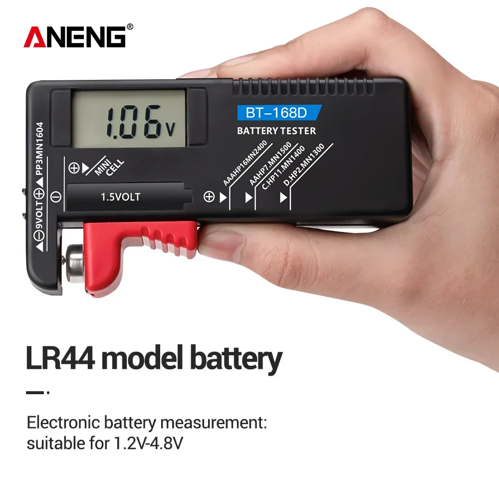 Tester Baterii ANENG BT-168/ B – Diy Electronics Test Equipment recenzja i cena
