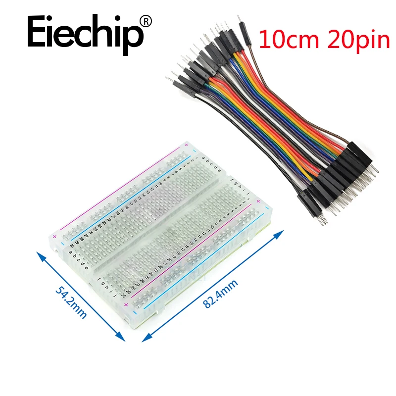 400 punktów Bezlutowa płytka p – Diy Electronics Breadboard recenzja i cena