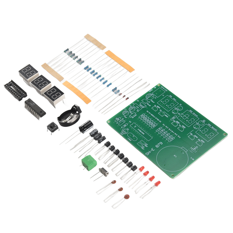 AT89C2051 6 Cyfrowy wyświetlac – Diy Electronics Flux recenzja i cena