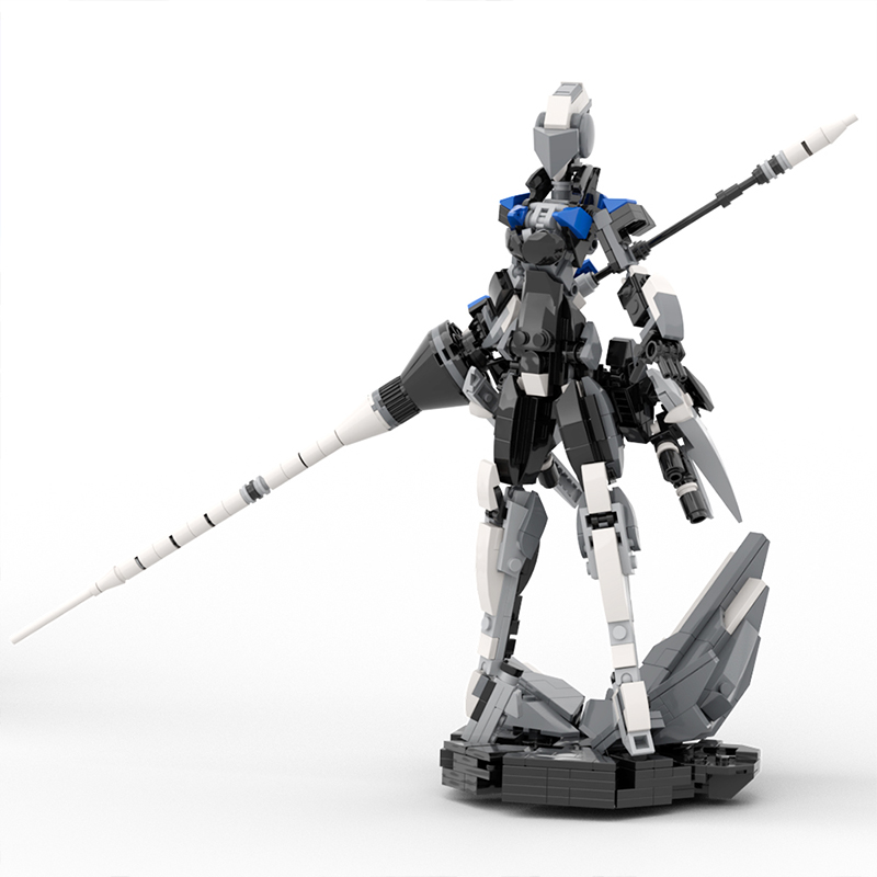 MOC Mech żeński robot Lancer V – Diy Electronics Pdf recenzja i cena