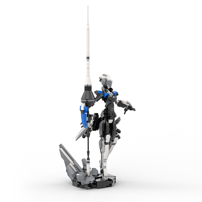 MOC Mech żeński robot Lancer V – Diy Electronics Pdf recenzja i cena