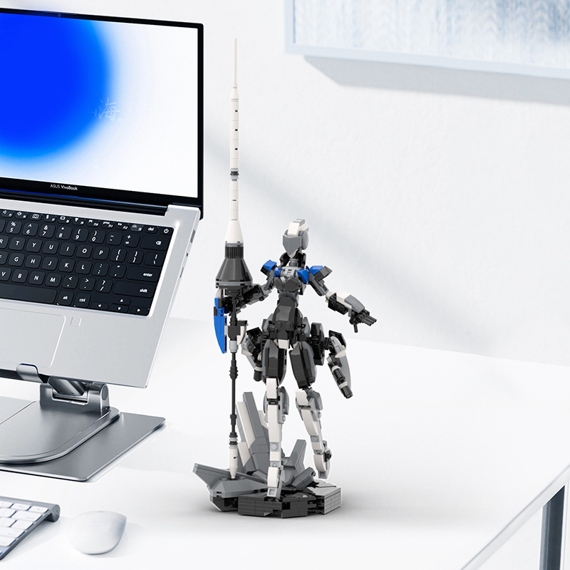 MOC Mech żeński robot Lancer V – Diy Electronics Pdf recenzja i cena