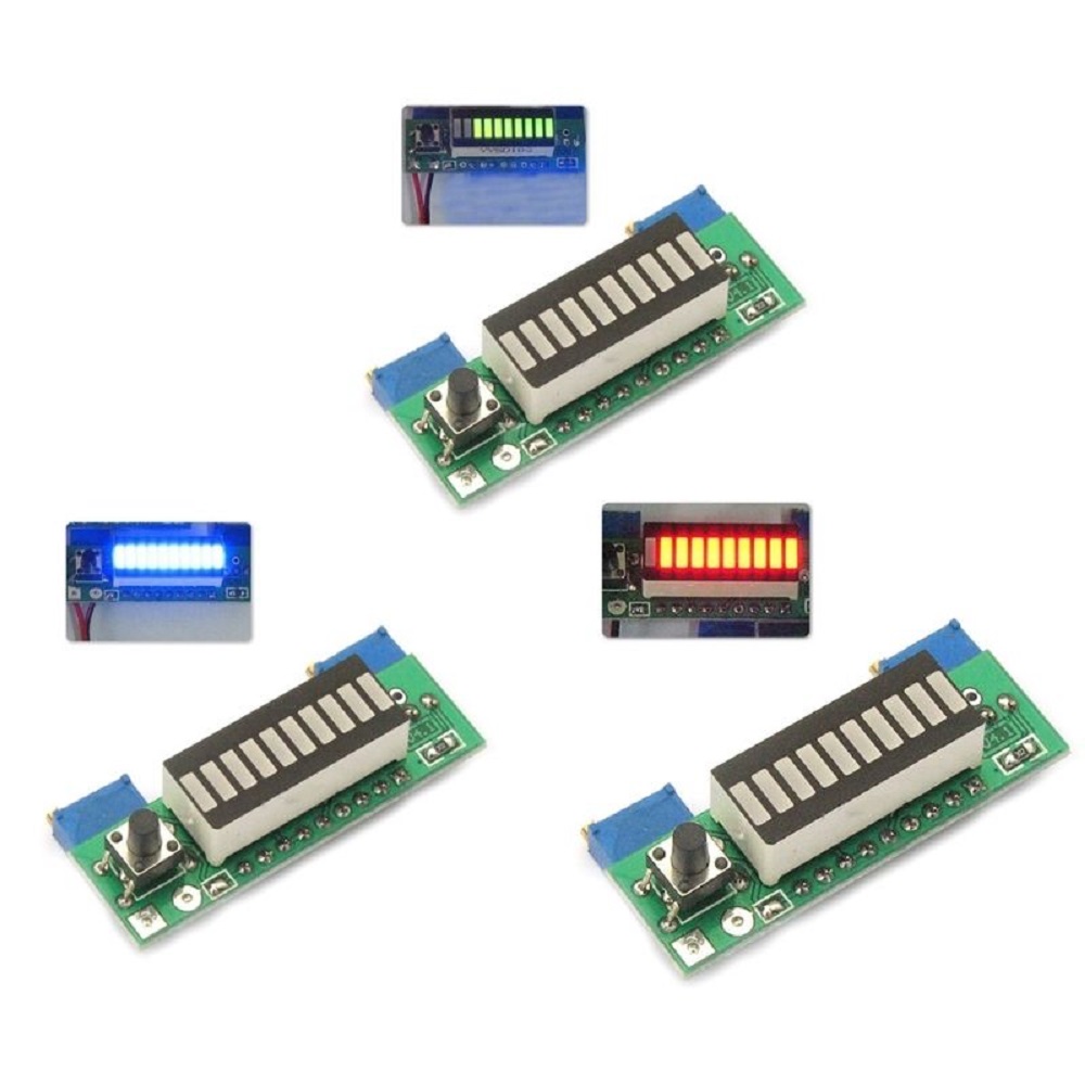 LM3914 10-segmentowy moduł wsk – Diy Electronics Test Equipment recenzja i cena