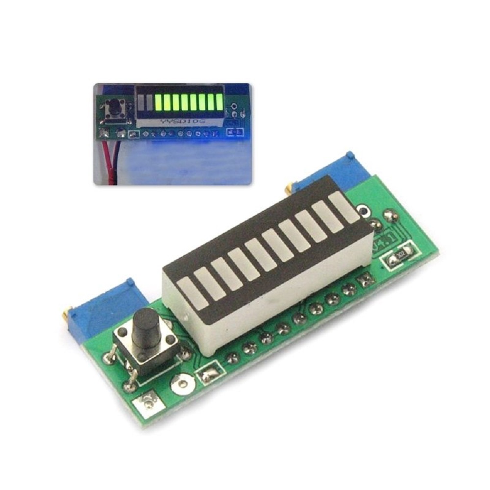 LM3914 10-segmentowy moduł wsk – Diy Electronics Test Equipment recenzja i cena